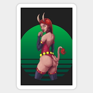 Sexy Devil Girl Magnet